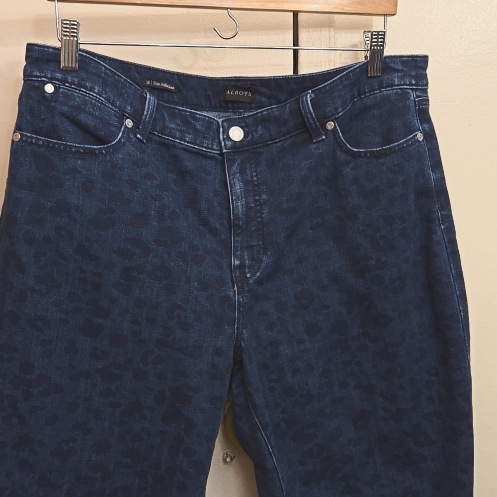 Talbots Slim Ankle Jeans Size 16
